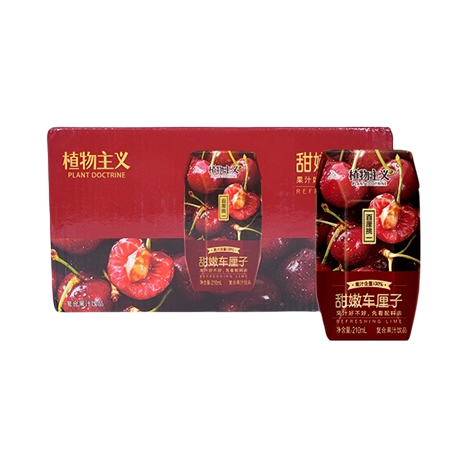 推荐商品：顶圣 植物主义复合果汁 210ml 盒装