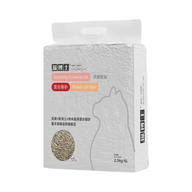 推荐商品：猫博士 四合一膨润土豆腐混合猫砂高结团无吸水