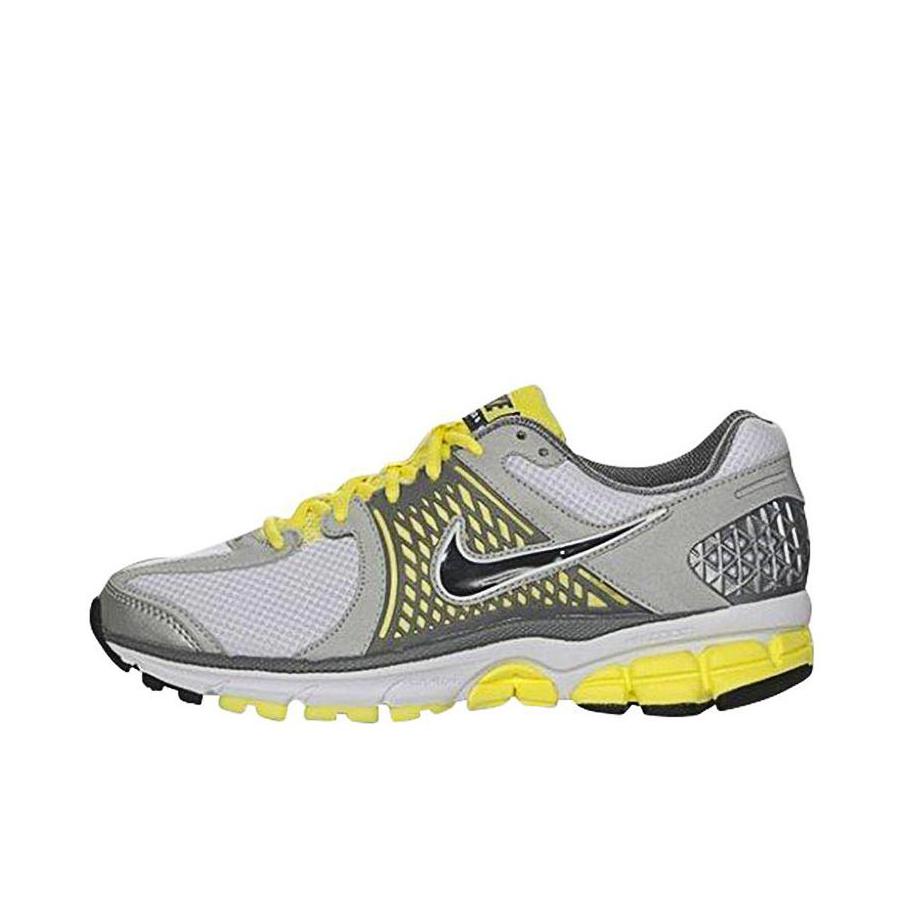 推荐商品：Nike Zoom Vomero 6 跑鞋 运动舒适耐磨低帮平跟系带 灰色/黄色