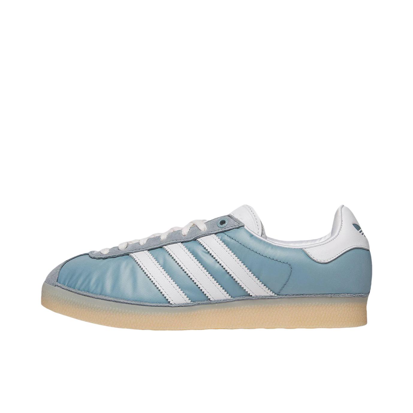 推荐商品：adidas Gazelle 85 运动休闲鞋 舒适透气薄底防滑耐磨复古百搭时尚 Footpatrol联名/蓝色