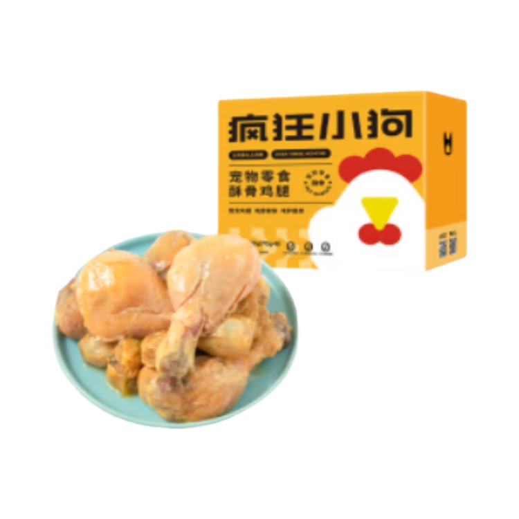 推荐商品：疯狂小狗 酥骨鸡腿狗狗零食补充营养训练奖励