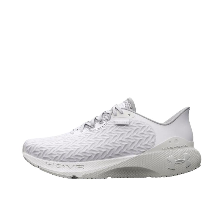 推荐商品：Under Armour/安德玛 Hovr Machina 3 健身训练 网面透气 防滑耐磨 舒适缓震 百搭 跑鞋 白色