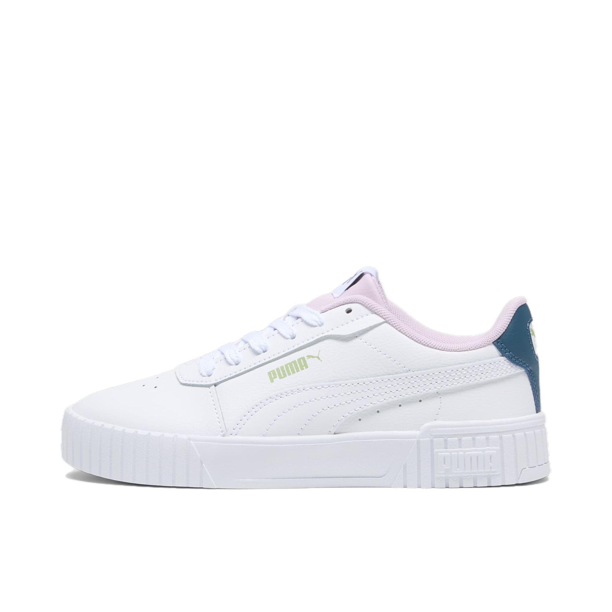 推荐商品：Puma/彪马 Carina 2.0 运动休闲鞋 防滑耐磨舒适百搭复古 女款/白色/粉色/蓝色