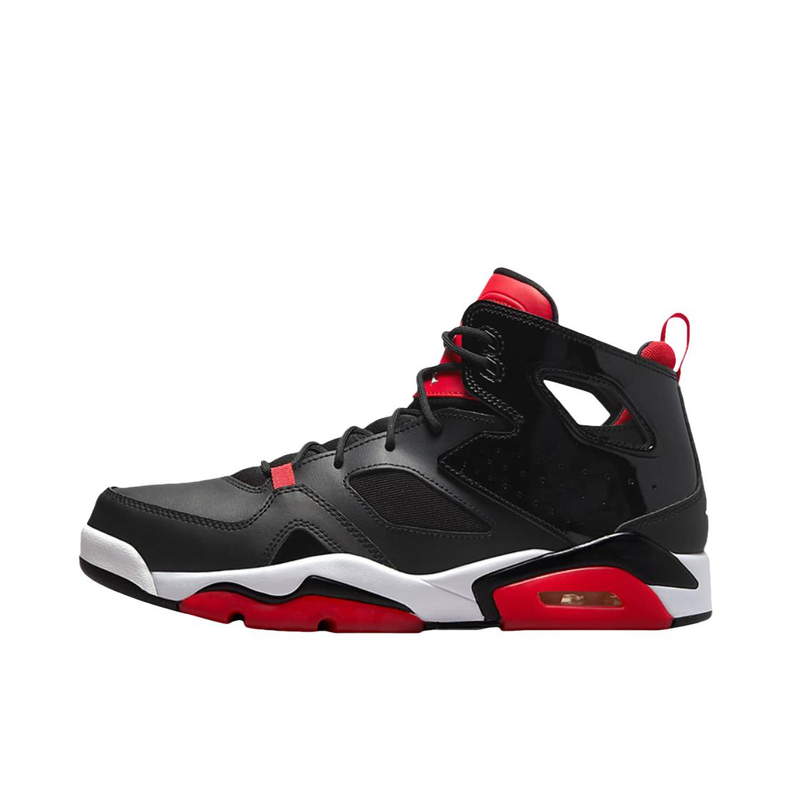 推荐商品：Air Jordan Flight Club 91 篮球鞋 红外线复古防滑耐磨减震包裹性运动 黑色/深红色