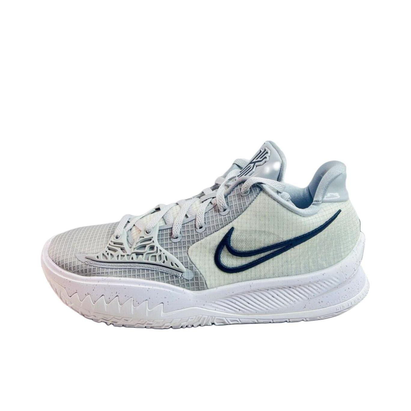 推荐商品：Nike Kyrie Low 4 欧文4代 舒适支撑 包裹性 减震防滑 实战 织物 篮球鞋 PROMO/银色/黑色/白色
