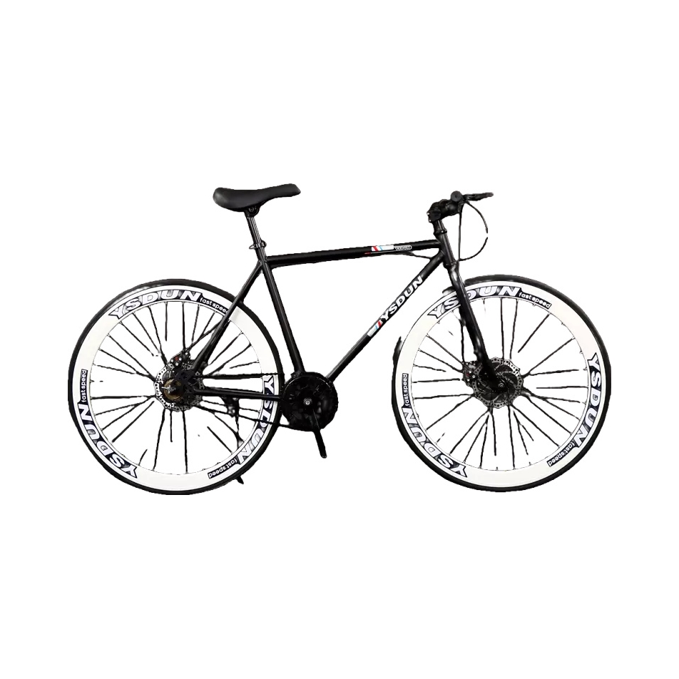 推荐商品：充气 高碳钢 变速 死飞 实心胎 城市自行车