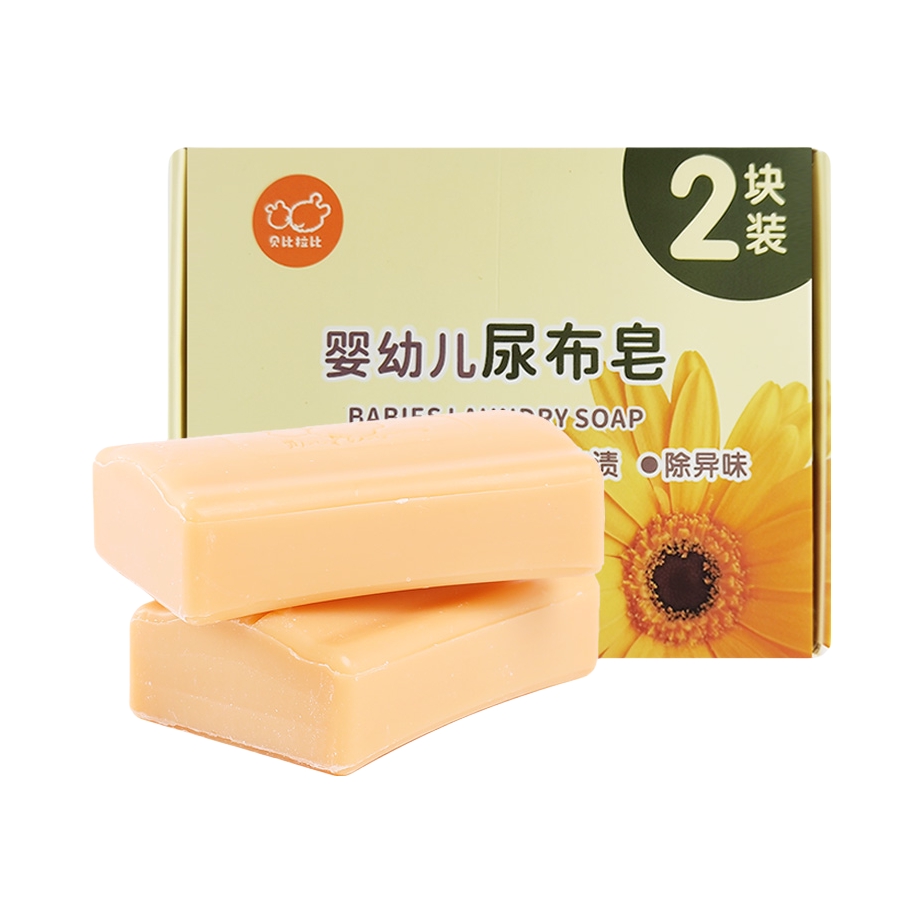 推荐商品：贝比拉比 婴幼儿尿布皂洗衣皂衣物清洗
