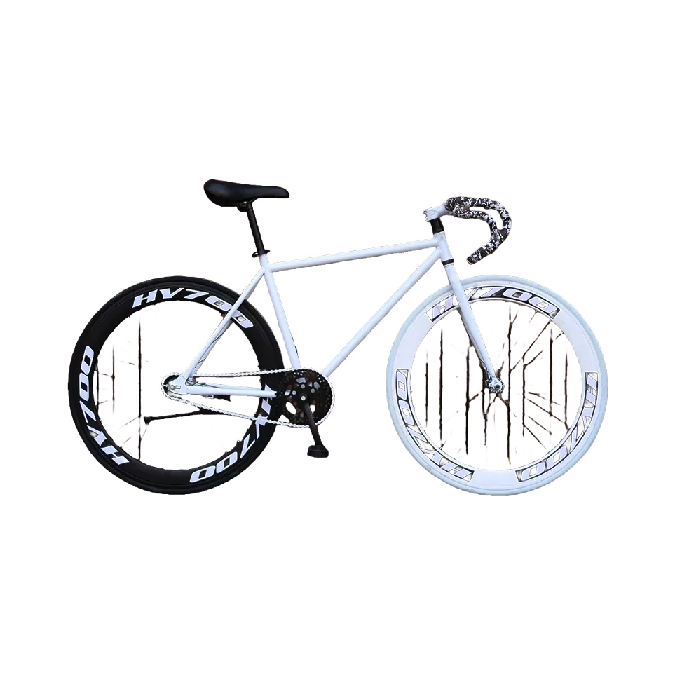 推荐商品：雷克斯杰克 高碳钢 死飞 极简 倒刹 固齿 竞赛 城市自行车