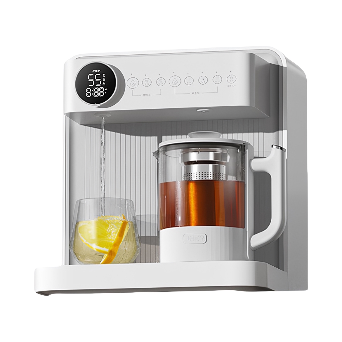 推荐商品：集米 2.4L 即热台式饮水机 精准控温 预约定时 即热型 一体式 即热式 温热型 速热 水吧 可连接大水桶 C5