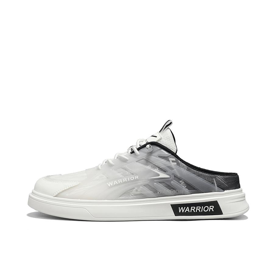 推荐商品：回力 外穿 包头软底 防滑耐磨 网面透气 舒适 百搭潮流 时尚 一脚蹬 运动休闲鞋 WXY-H441C 白色/黑色