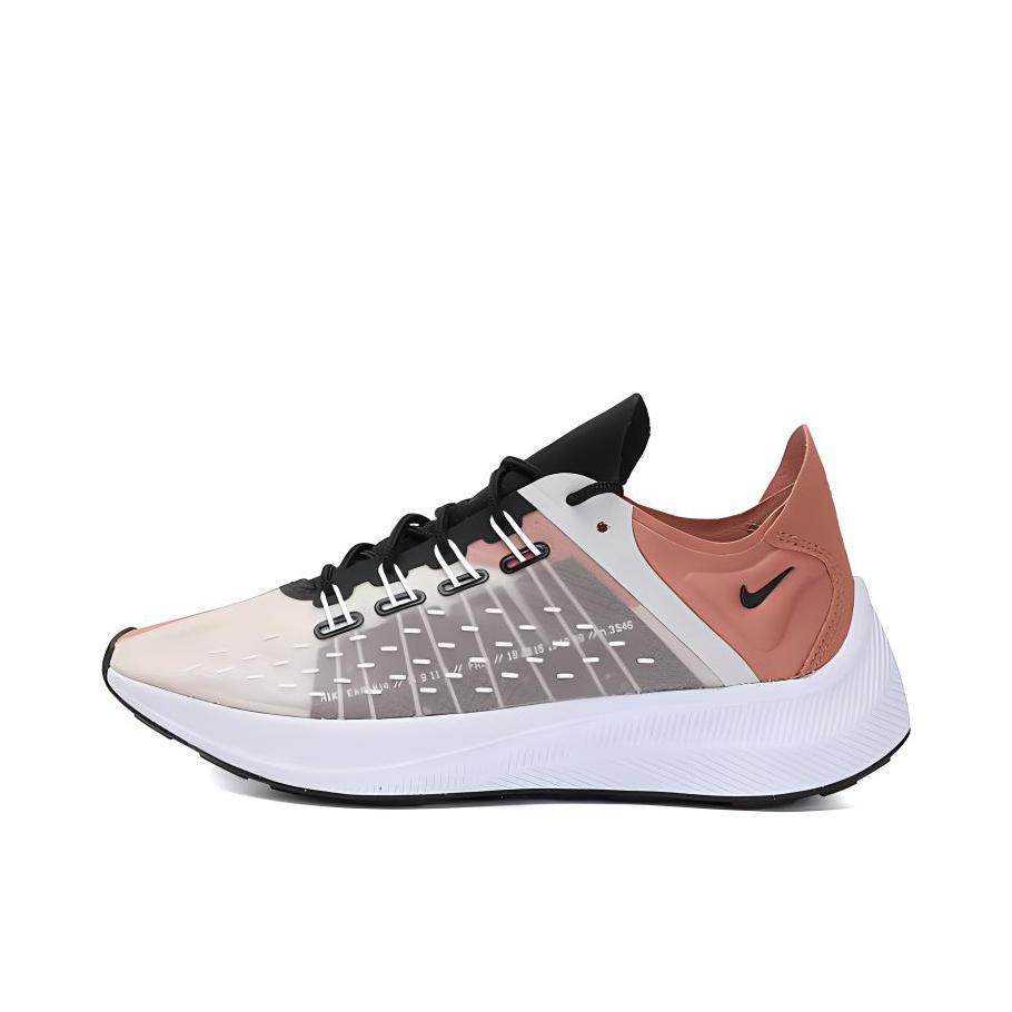 推荐商品：Nike EXP-X14 飞线 跑鞋 减震回弹防滑耐磨复古马拉松泡棉 Terra Blush White 卡其
