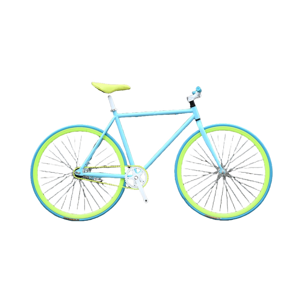 推荐商品：洛维斯 死飞 倒骑 复古 实心胎 城市自行车