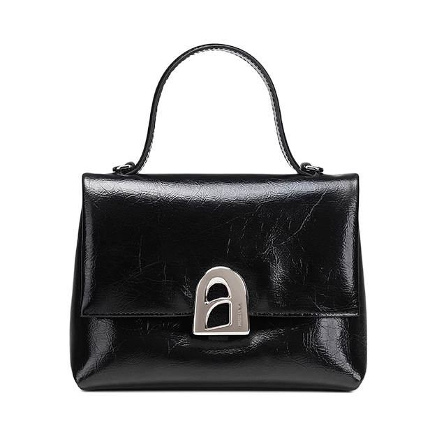 推荐商品：La Festin 小号牛皮高级感塌塌单肩包斜挎包手提包