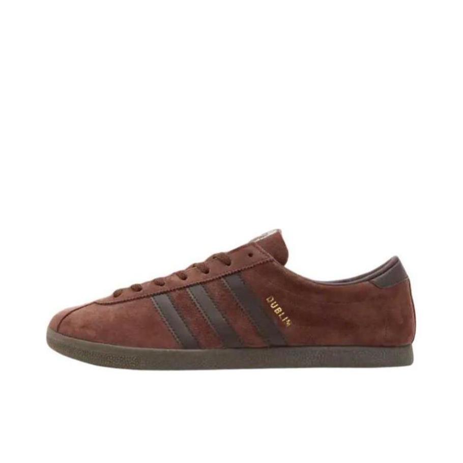 推荐商品：adidas Dublin 防滑耐磨 轻便 板鞋 棕色 