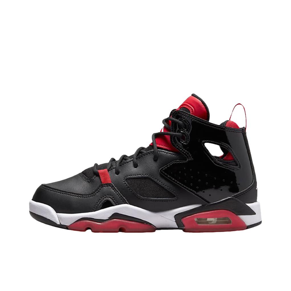 推荐商品：Air Jordan Flight Club 91 篮球鞋 红外线复古防滑耐磨减震包裹性运动 GS/黑色/红色 