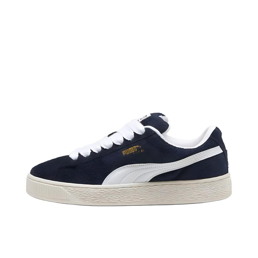 推荐商品：Puma/彪马 Suede XL 面包鞋 板鞋 薄底舒适百搭轻便耐磨复古 藏青/米色