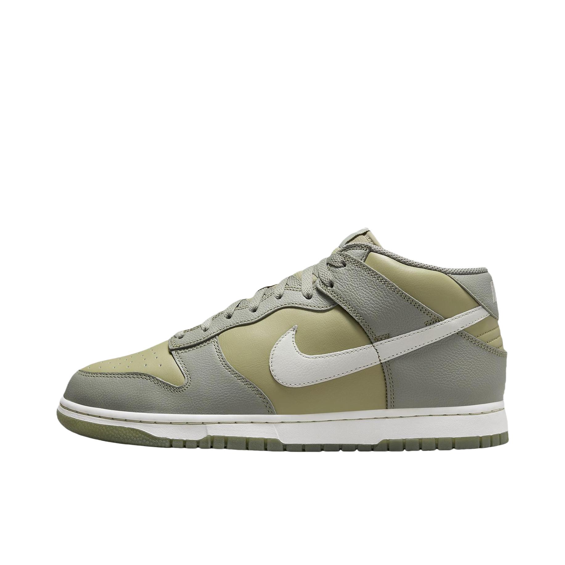 推荐商品：Nike Dunk 板鞋 经典复古百搭 灰色/绿色/白色