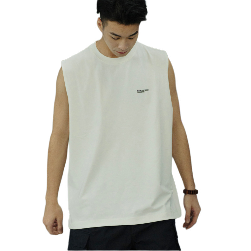 推荐商品：B2 BIGGER THAN BIGGER 23SS sorona运动休闲无袖背心 白