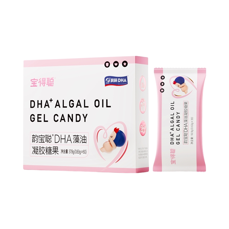 推荐商品：润科 韵宝聪备孕期孕妈孕妇早中晚期DHA藻油凝胶糖果