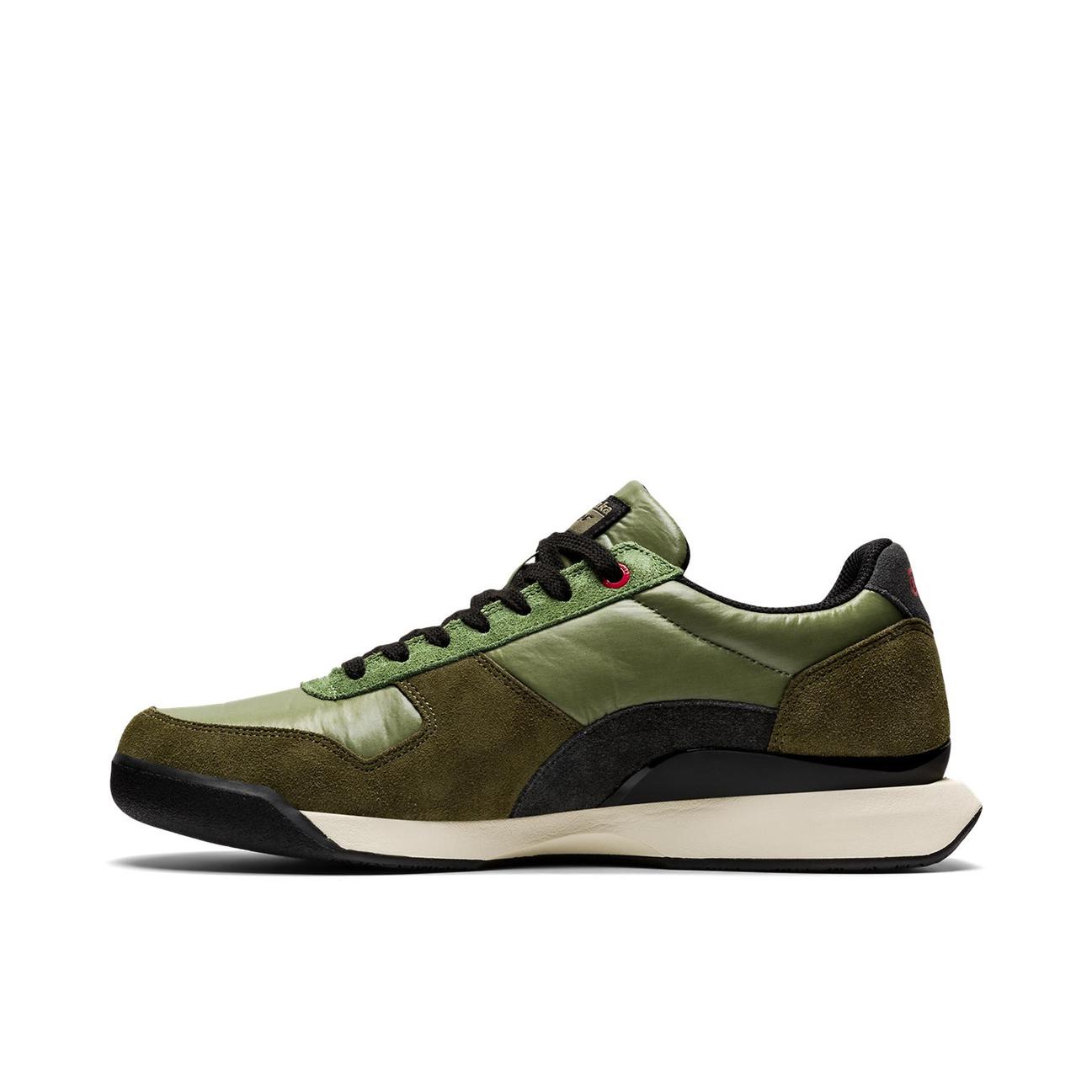 推荐商品：Onitsuka Tiger Ultimate 81 EX 耐磨百搭 舒适透气 时尚复古 织物 休闲鞋 橄榄绿