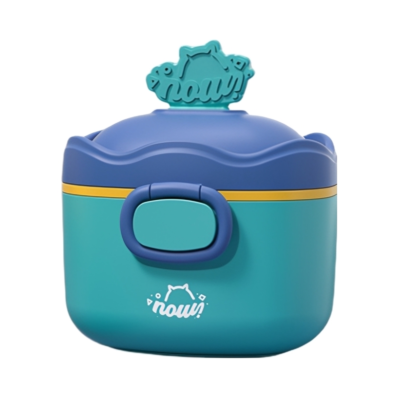 推荐商品：nouri 婴儿卡通便携奶粉盒密封外出分装格