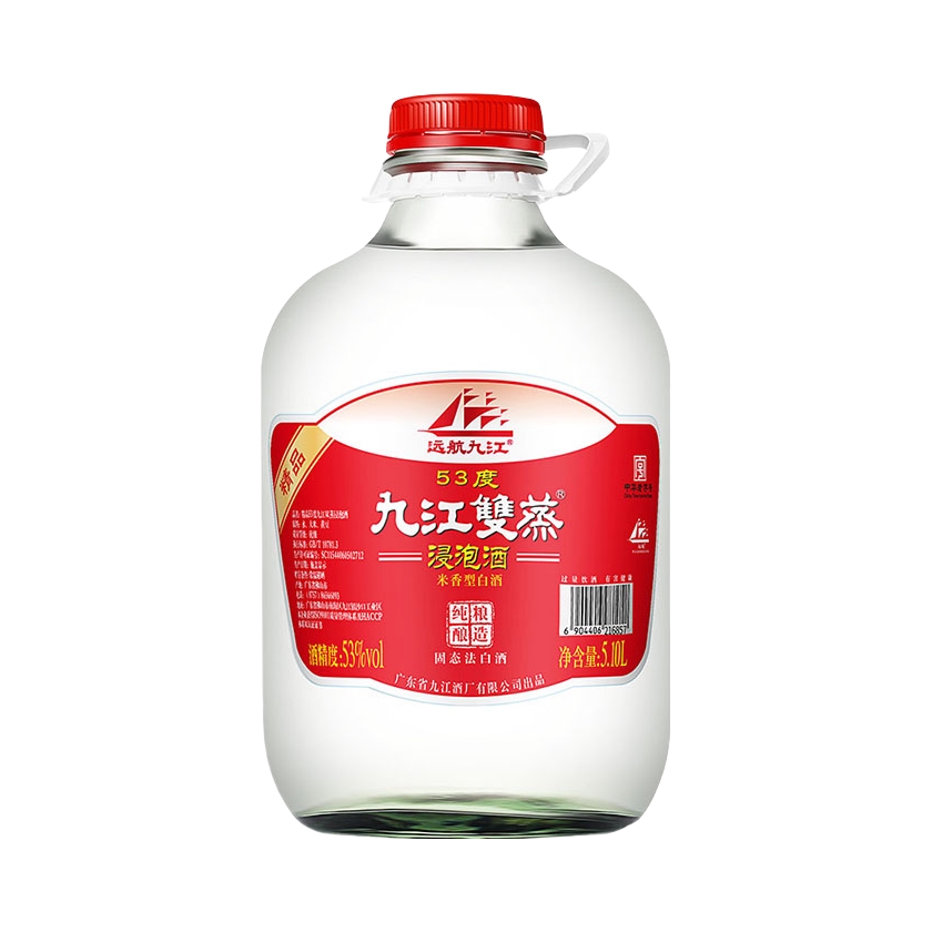推荐商品：九江双蒸 浸泡酒 53度 桶装 自酿纯粮高度