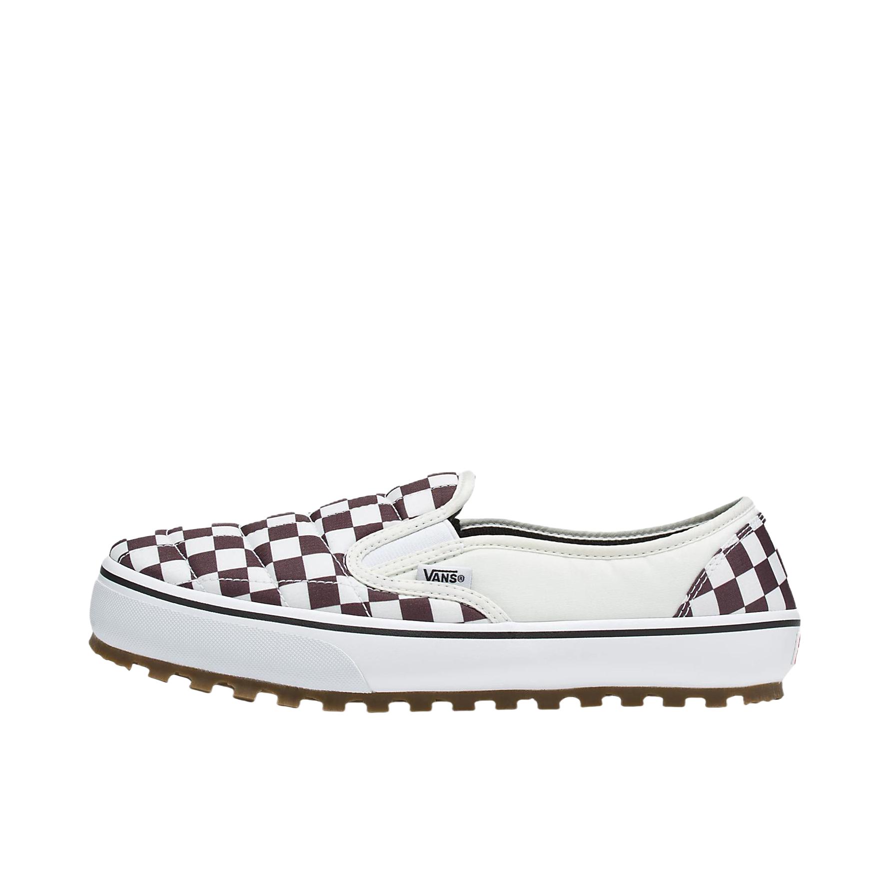 推荐商品：Vans/范斯 Snow Lodge耐磨 白色/棋盘格
