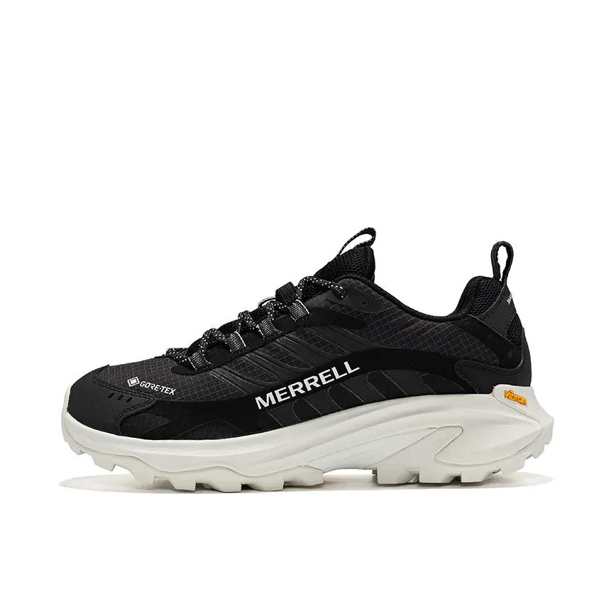 推荐商品：Merrell/迈乐 MOAB SPEED 2 户外鞋 徒步鞋 越野跑鞋 防滑耐磨防水轻量抓地包裹性 白色/黑色