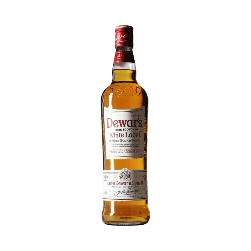 推荐商品：Dewar's/帝王 白牌 调配苏格兰威士忌 750ml 40%vol 裸瓶装
