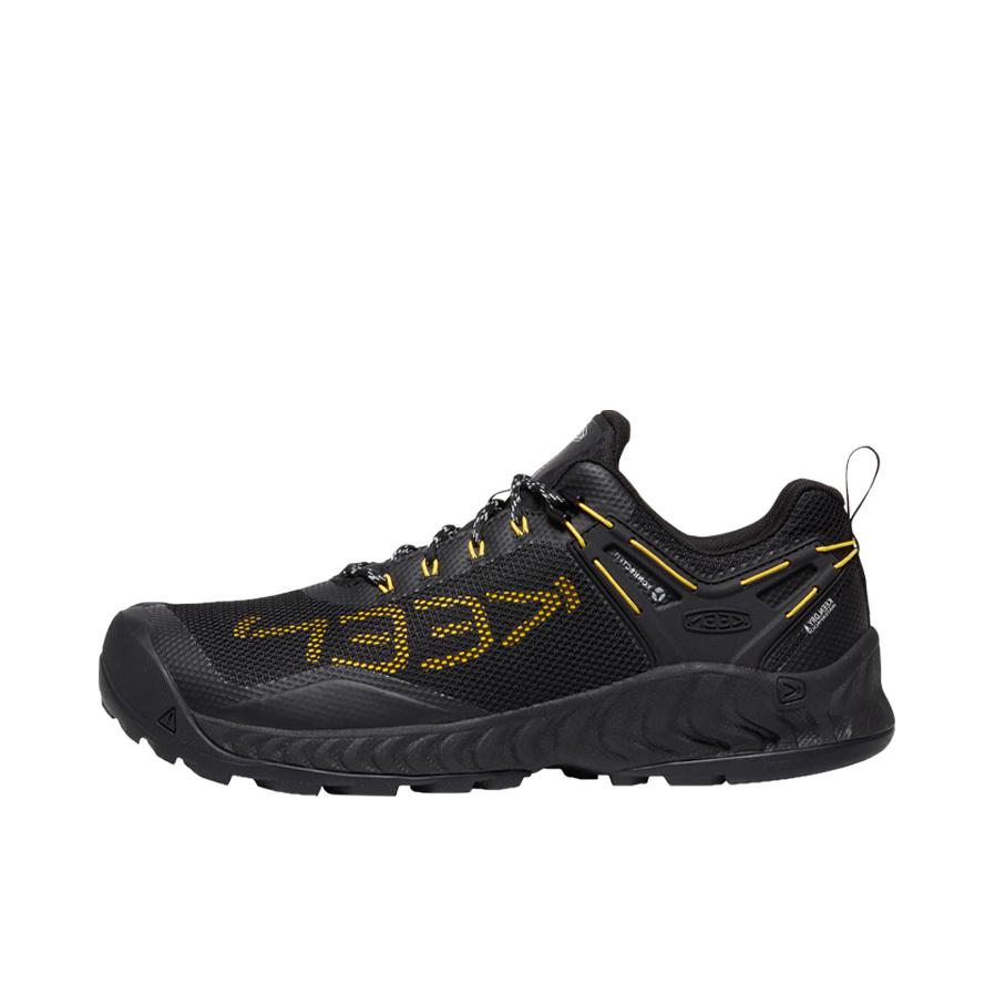 推荐商品：KEEN Nxis Evo WP 耐磨防水 缓震 低帮 徒步鞋 户外鞋 黑色/金色