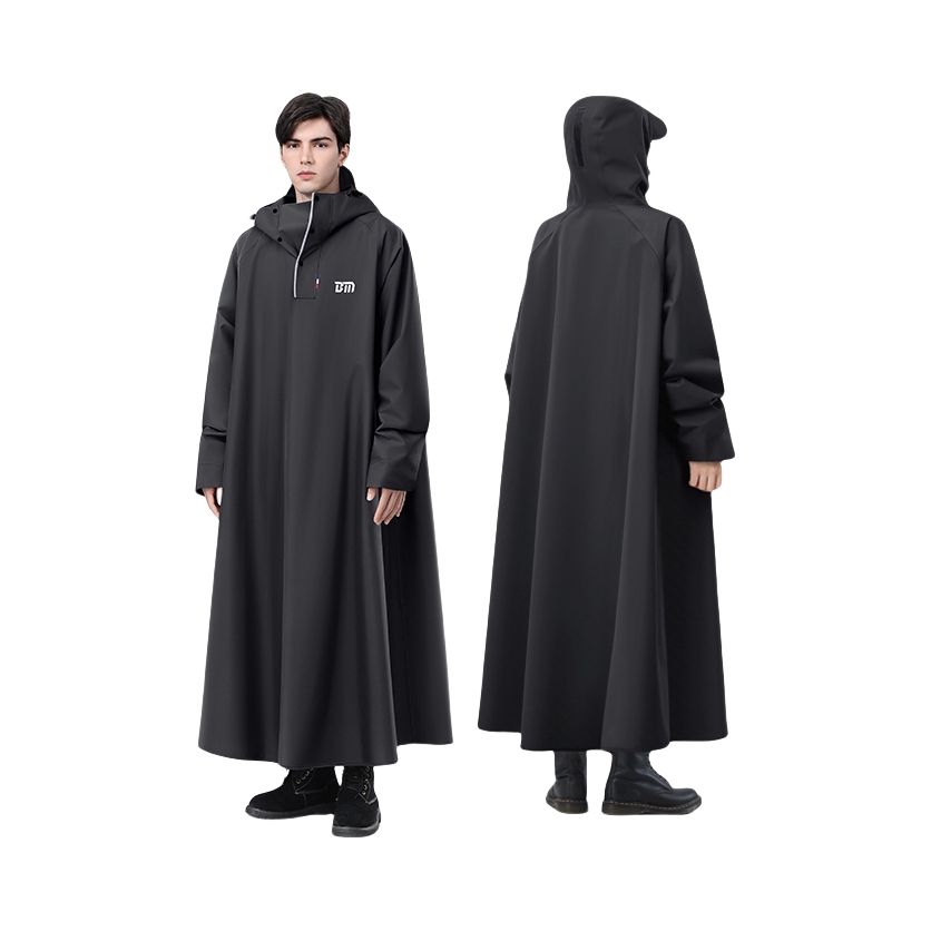 推荐商品：备美 牛津纯色系列 带袖款 雨披 A52_1 外穿加厚全身防暴雨电瓶