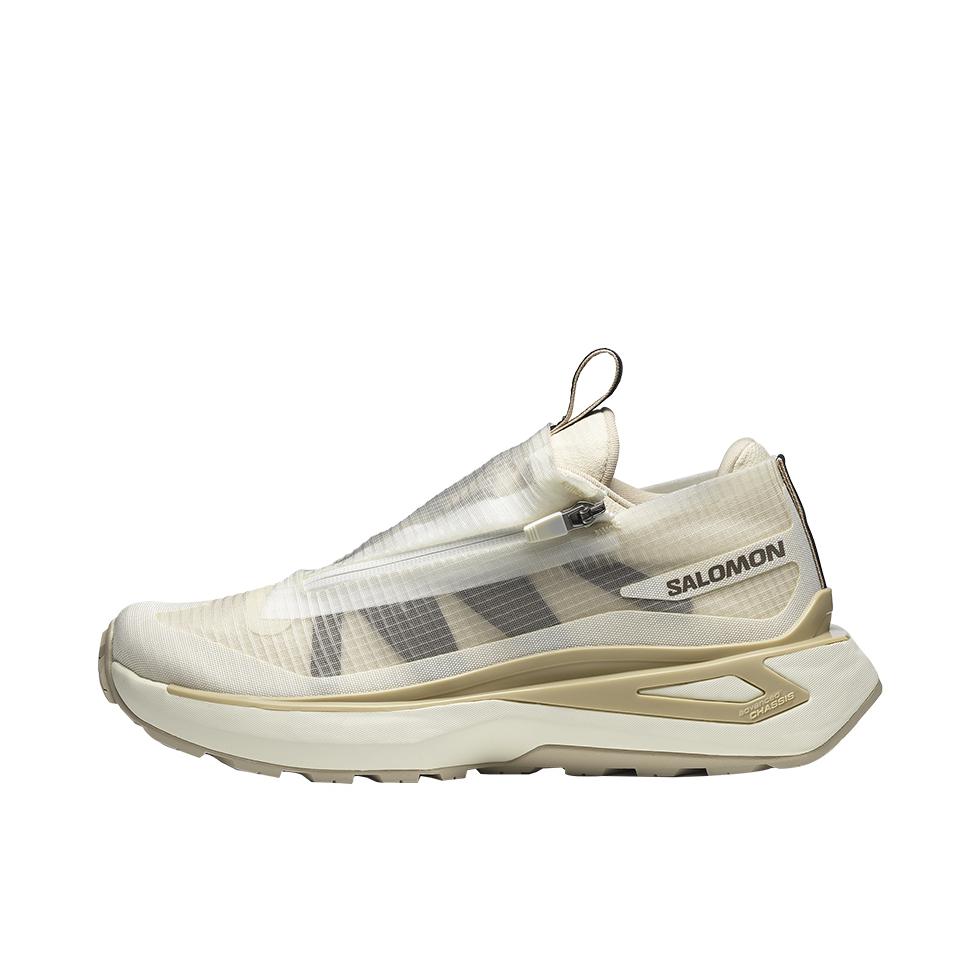 推荐商品：Salomon/萨洛蒙 Odyssey Elmt Advanced Clear 复古 休闲 跑鞋 香草色