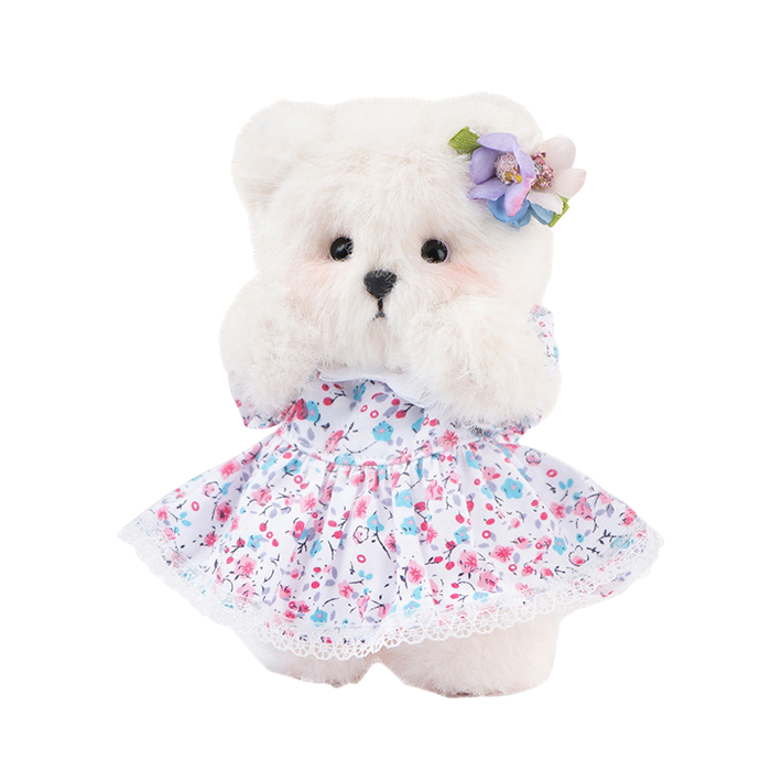 推荐商品：TeddyTales/莉娜熊 PRO系列 故事款 勿忘我毛绒玩具