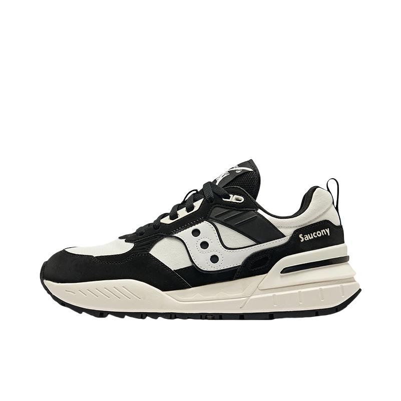 推荐商品：Saucony/索康尼 Shadow 5000X 减震防滑 耐磨 复古 网布 运动 跑鞋 黑色/白色