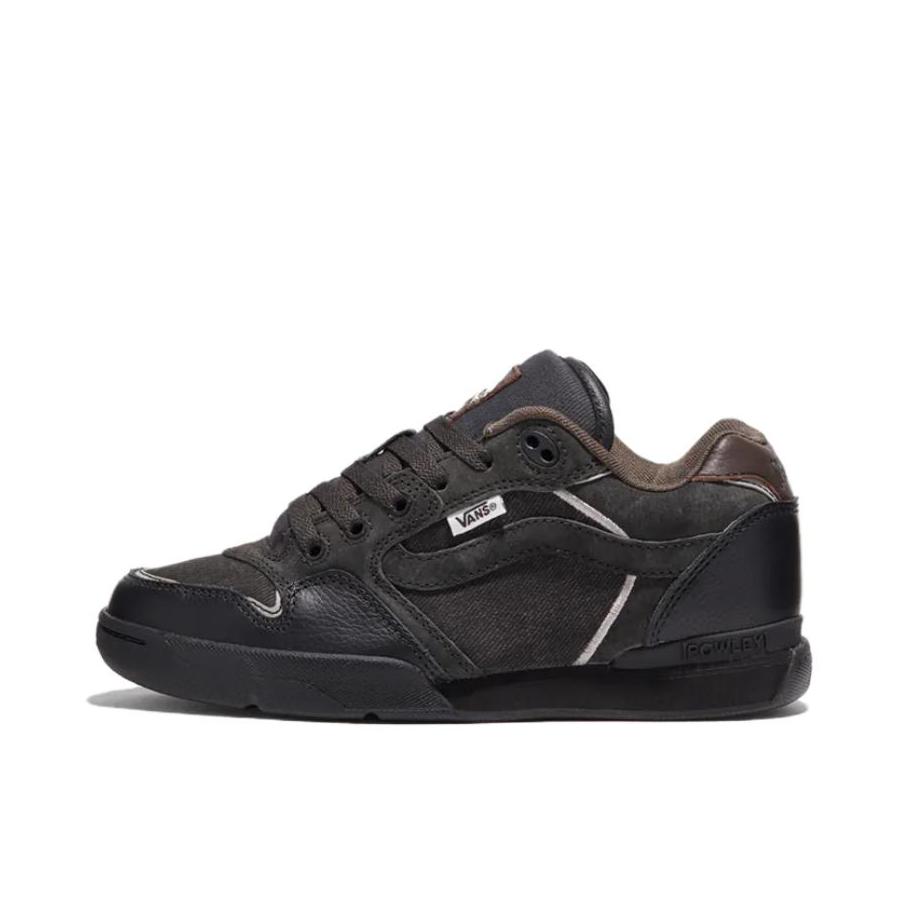 推荐商品：Vans/范斯 Rowley XLT LX 板鞋 防滑耐磨减震轻便舒适防水绒面革简约潮流百搭时尚 VAINL ARCHIVE联名/黑色