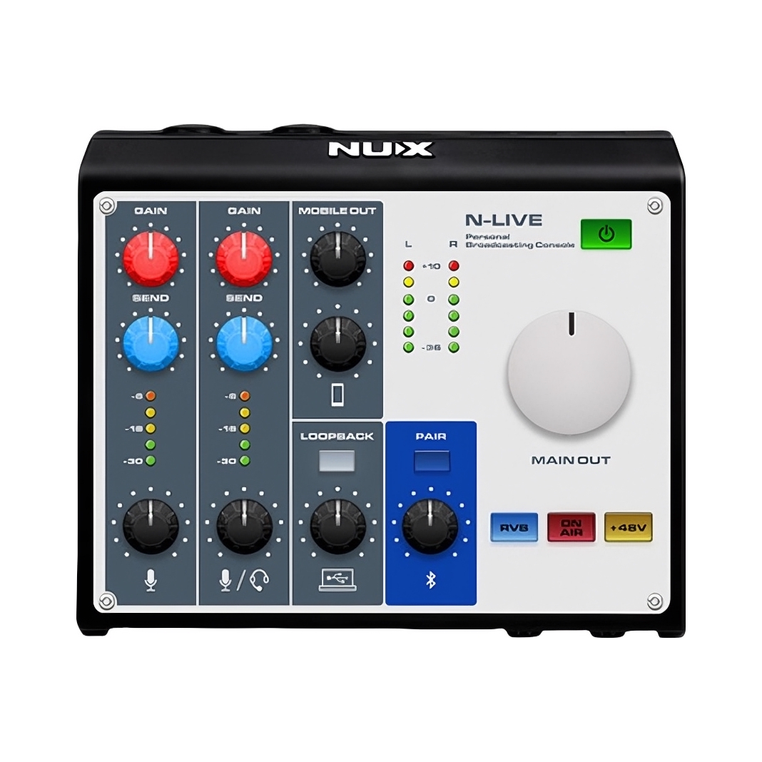 推荐商品：NUX N-LIVE声卡手机电脑直播录音K歌吉他弹唱编曲USB音频接口