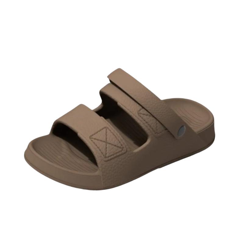 推荐商品：TZLDN/利达妮 休闲 防滑 防臭 凉鞋外穿软底踩屎感 深咖色