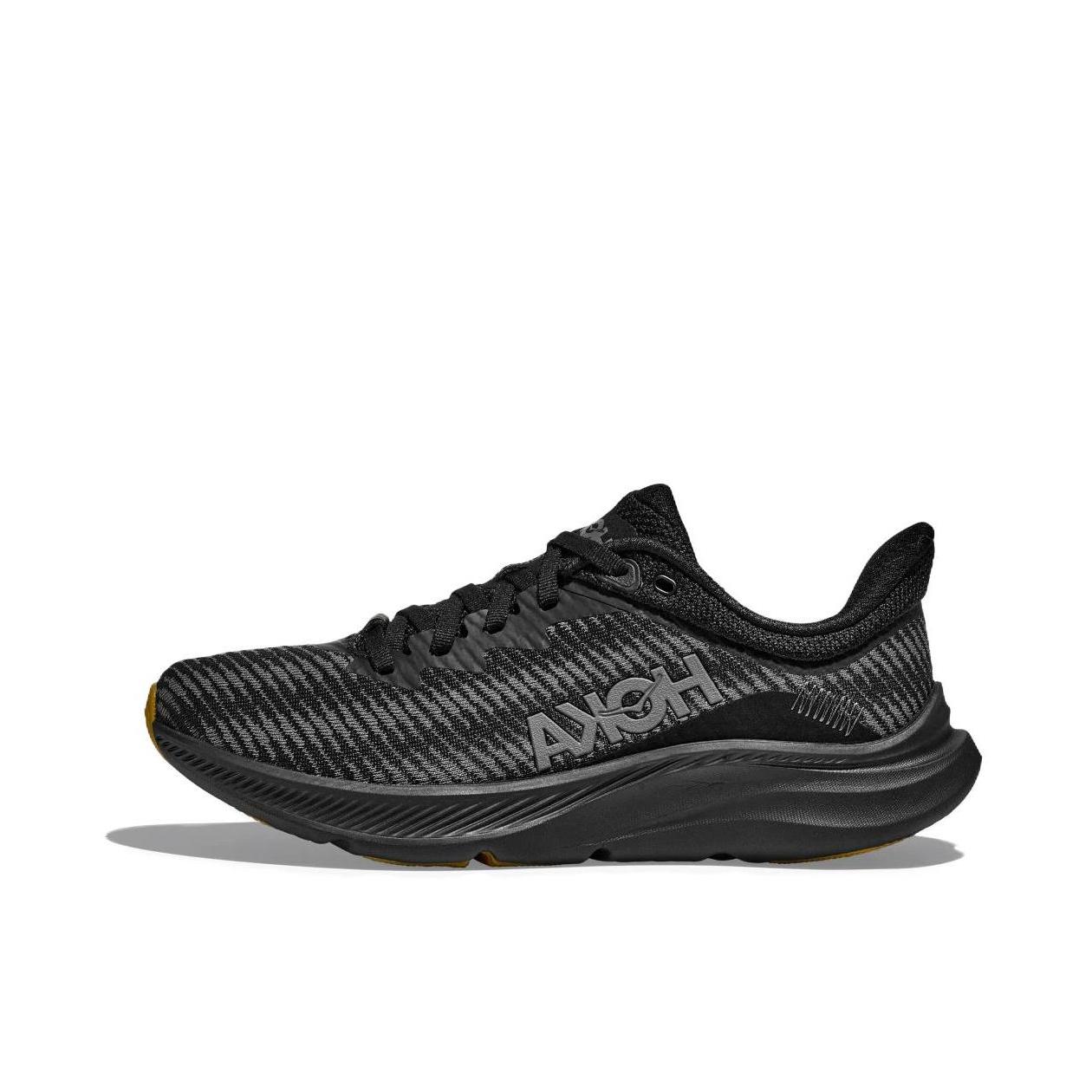 推荐商品：HOKA ONE ONE  Solimar 速力马尔 支撑稳定 减震回弹 网面透气 舒适轻便 织物  跑鞋 黑色