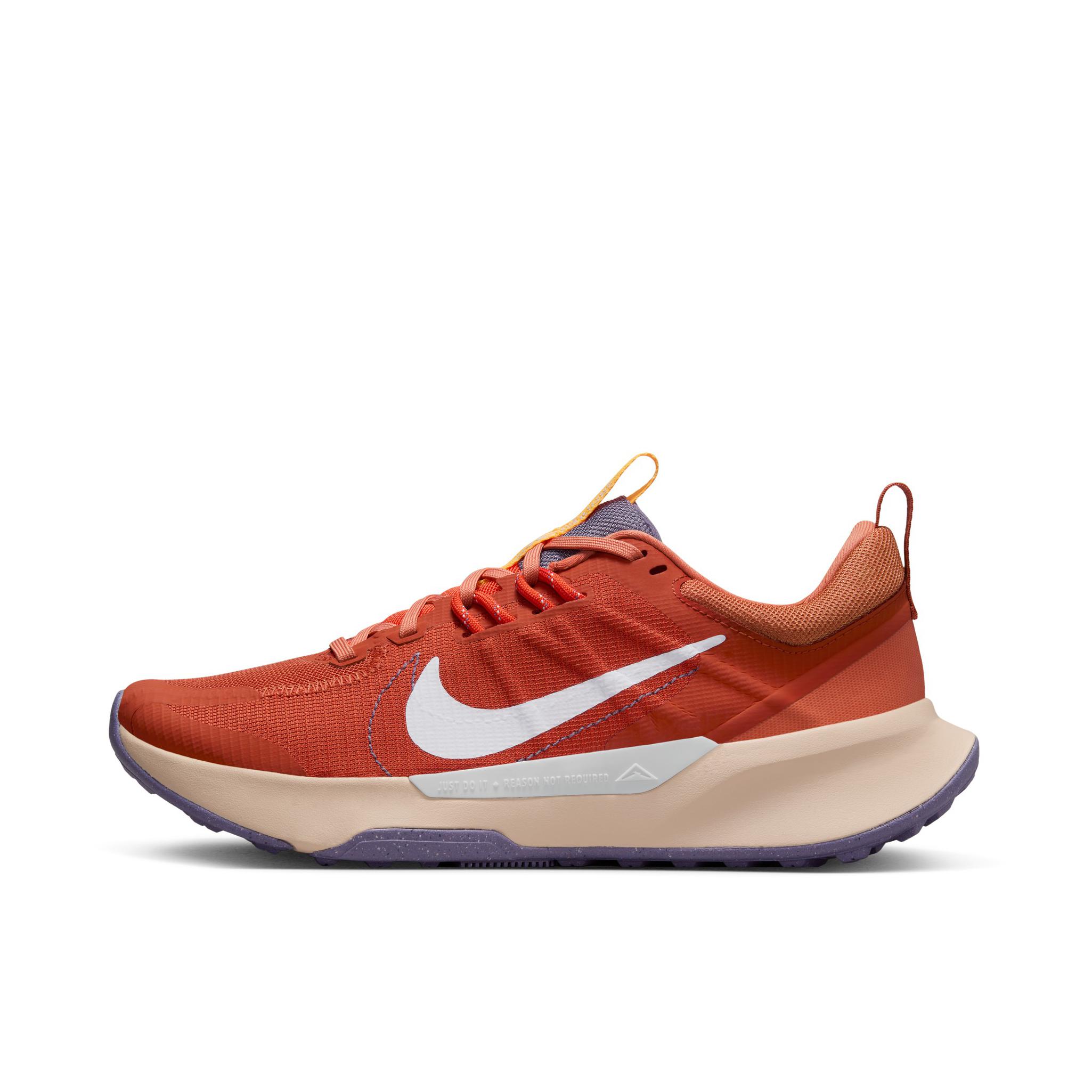 推荐商品：Nike Juniper Trail 2 跑鞋 越野缓震织物运动圆头轻便训练 女款/日出火红