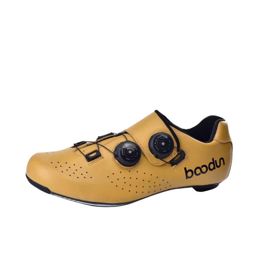 推荐商品：BOODUN 公路 真皮 防滑耐磨 透气 骑行鞋 J001291 卡其