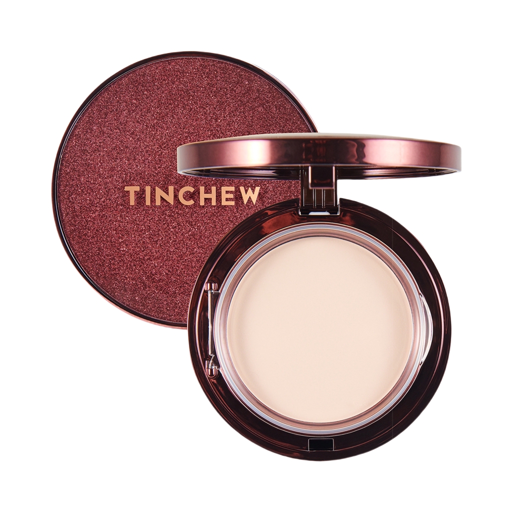 推荐商品：TINCHEW/花联 丝绒星空控油定妆粉饼