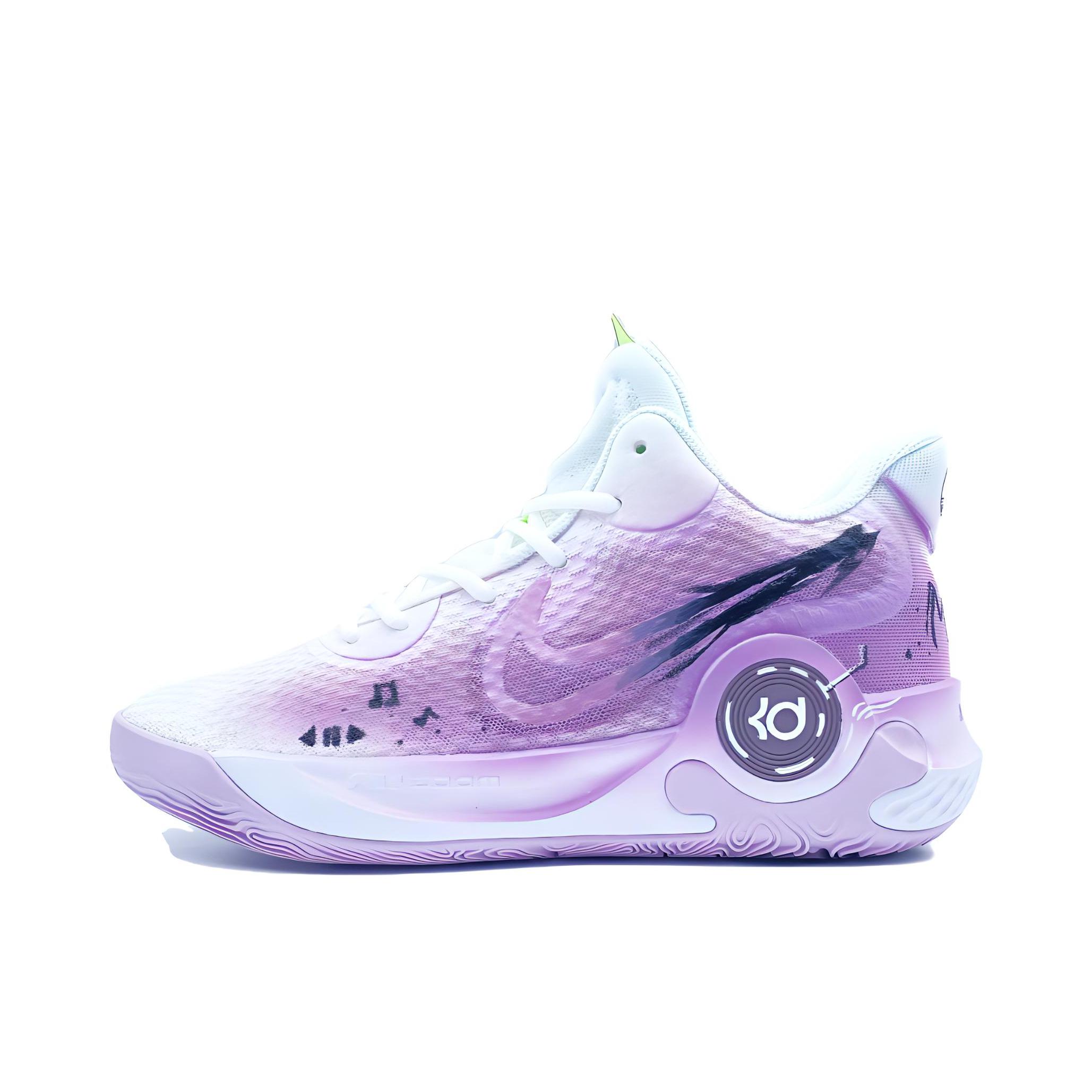 推荐商品：【定制球鞋】Nike KD Trey 5 IX 减震缓冲 抓地 包裹性 稳定性强 防水 气垫 回弹 织物 合成革 篮球鞋 乐酷/紫色
