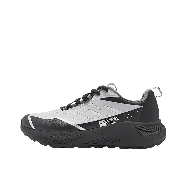 推荐商品：乔丹体育 崎羚 防滑 越野 透气 织物 冬季 复古 运动休闲鞋 灰银色/黑色