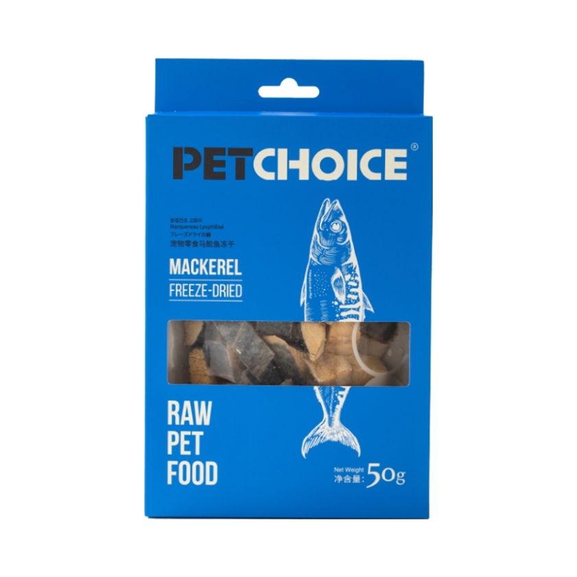 推荐商品：Petchoice 马鲛鱼冻干猫犬通用零食美毛磨牙