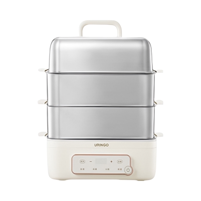 推荐商品：URINGO/七彩叮当 12/18L 电蒸锅 智能预约 聚能速蒸