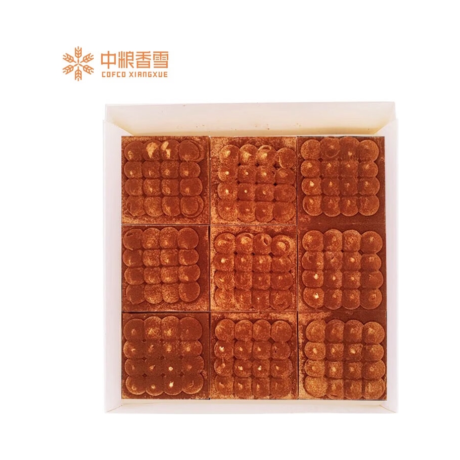 推荐商品：中粮香雪 提拉米苏蛋糕 990g 盒装 原味