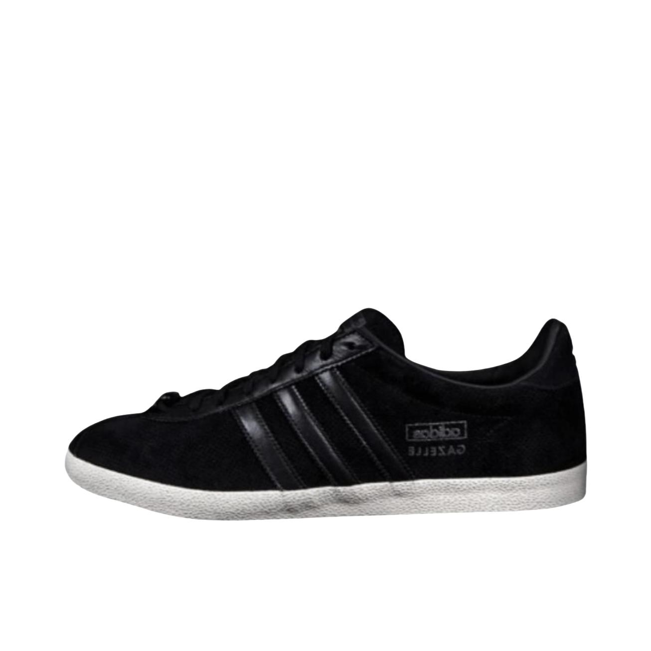推荐商品：adidas Originals Gazelle T头鞋 德训鞋 板鞋 轻便复古薄底舒适百搭减震耐磨贴合圆头 MMJ Mastermind联名/黑色/白色