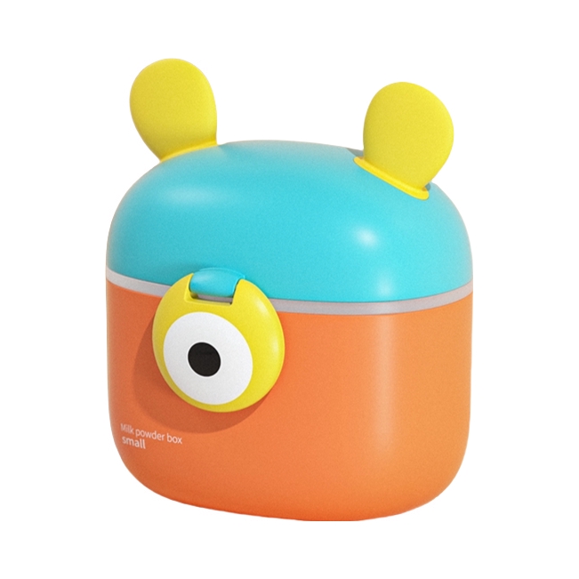 推荐商品：贝思卡儿/bebikr 婴儿卡通萌趣奶粉盒便携外出