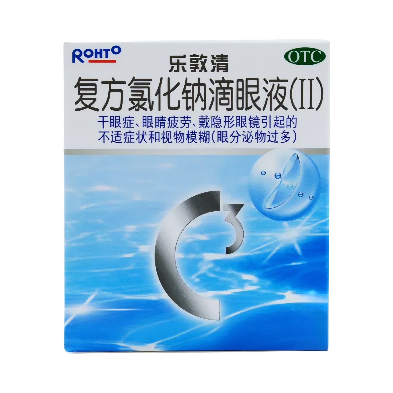 推荐商品：ROHTO/乐敦 乐敦清复方氯化钠缓解疲劳滴眼液