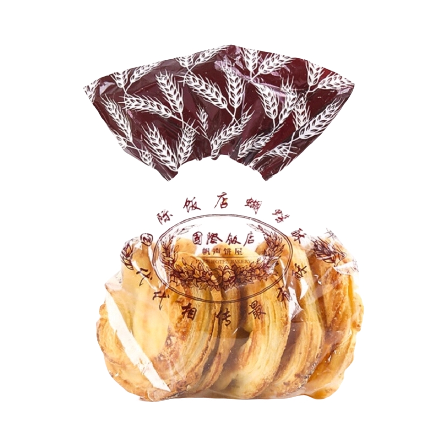 推荐商品：上海国际饭店 蝴蝶酥 200g 袋装